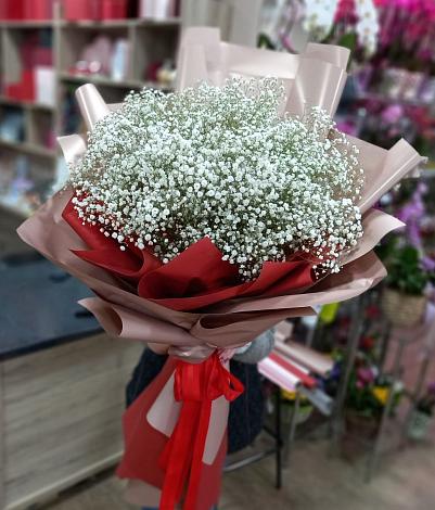 Букет цветов из: Гипсофила в Перевальном