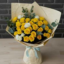 Букет цветов из:  Розы в Перевальном