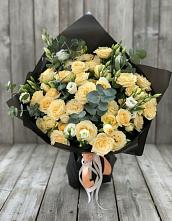 Букет цветов из:  Розы и Лизиантусы #REPLACE_PRED# Перевальном