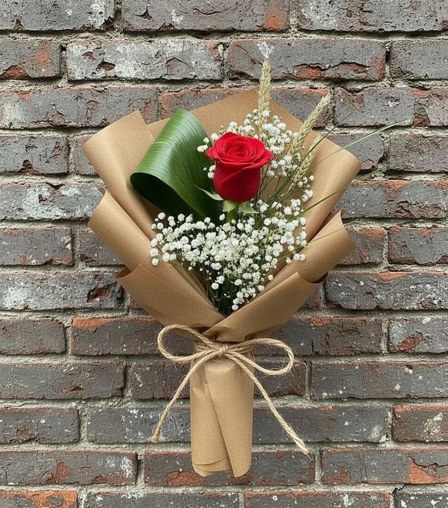 Букет цветов из: Розы в Перевальном