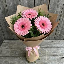 Букет цветов из:  Герберы #REPLACE_PRED# Перевальном