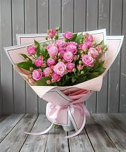 Букет Розовый кустик #REPLACE_PRED# Перевальном