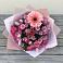 Букет цветов из: Розы, Герберы и Хризантемы в Перевальном
