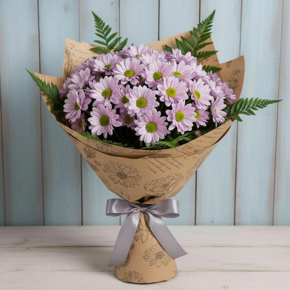 Букет цветов из: Хризантемы в Перевальном