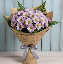Букет цветов из:  Хризантемы в Перевальном