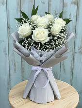 Букет цветов из:  Розы в Перевальном