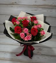 Букет цветов из:  Розы в Перевальном