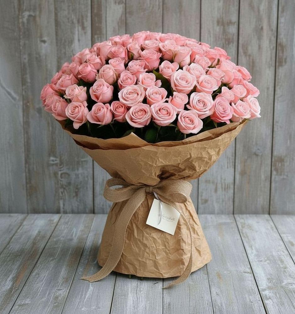 Букет 151 Роза Роуз в Перевальном