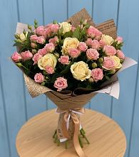 Букет цветов из:  Розы #REPLACE_PRED# Перевальном